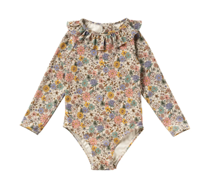 Salted Stories  Salted Stories | Bodysuit sparkly fleurs