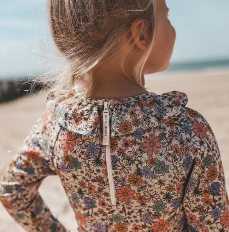 Salted Stories  Salted Stories | Bodysuit sparkly fleurs