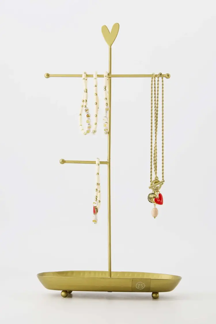 Zusss Zusss | Kralenarmband happy offwhite