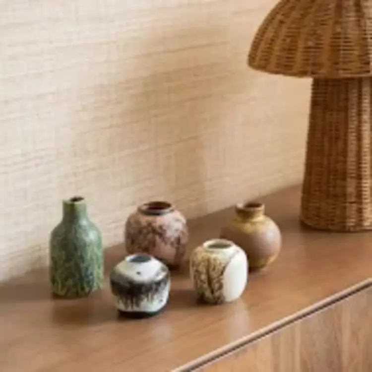 HK Living HK Living | 70's servies vaasjes Pursuit set van 5