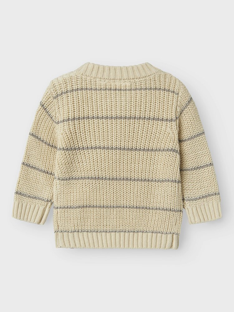 Lil Atelier Lil Atelier | Sweater Emlen stripe turtledove