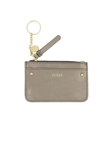 Zusss Zusss | Pasjeshouder metalic zilver