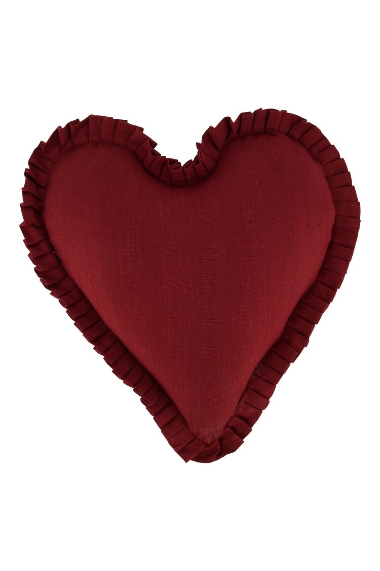 Zusss Zusss | Kussen hartvorm 36x40cm port