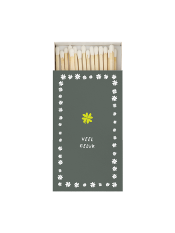 Zusss Zusss | Lucifers veel geluk wit/groen