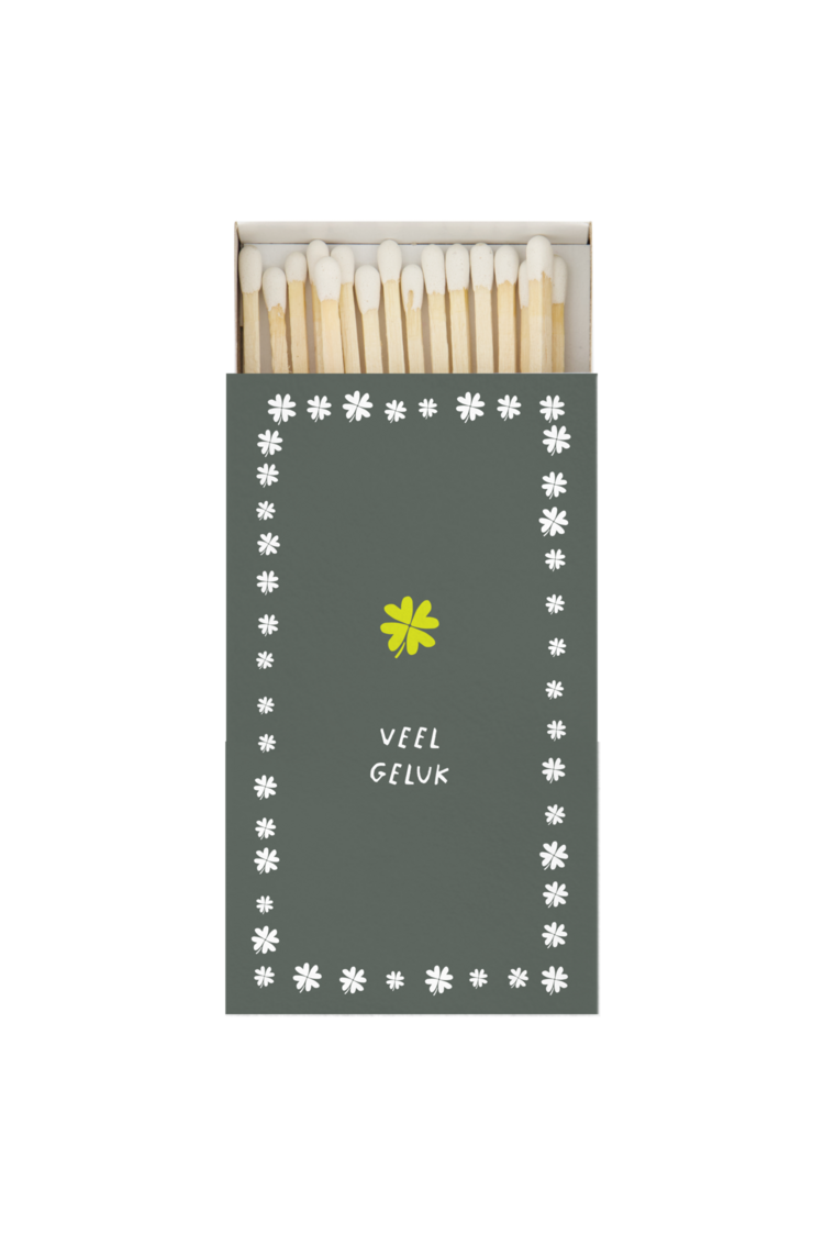 Zusss Zusss | Lucifers veel geluk wit/groen