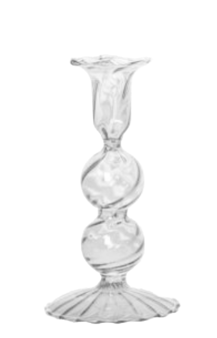 Zusss Zusss | Kandelaar glas bolling L