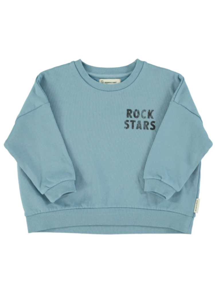 Piupiuchick Piupiuchick | Sweater Rock stars blue