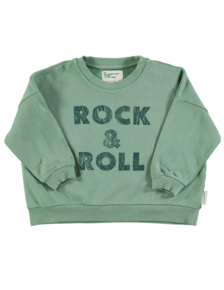 Piupiuchick Piupiuchick | Sweater Rock&roll green
