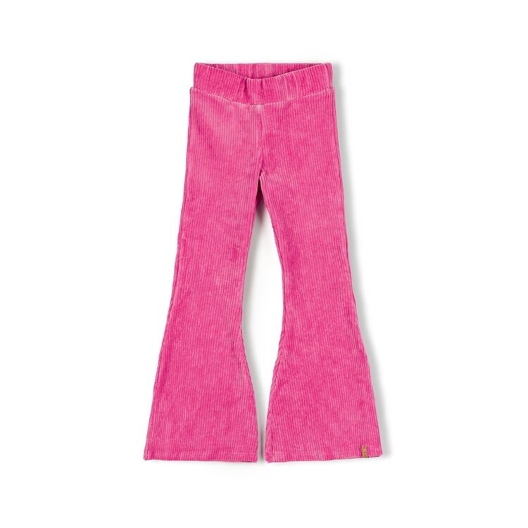 Nixnut Nixnut | Flared broek basic pinky