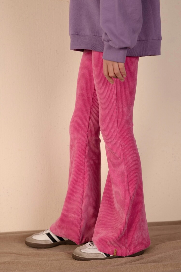 Nixnut Nixnut | Flared broek basic pinky