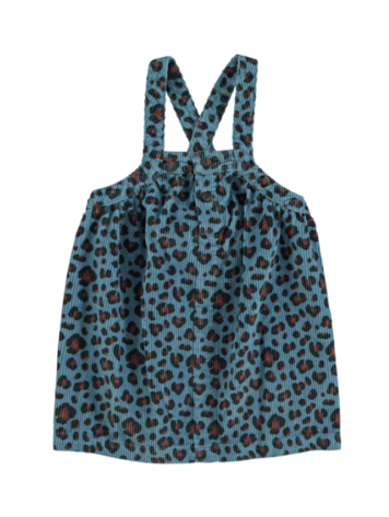 Piupiuchick Piupiuchick | Jurk Panterprint blue