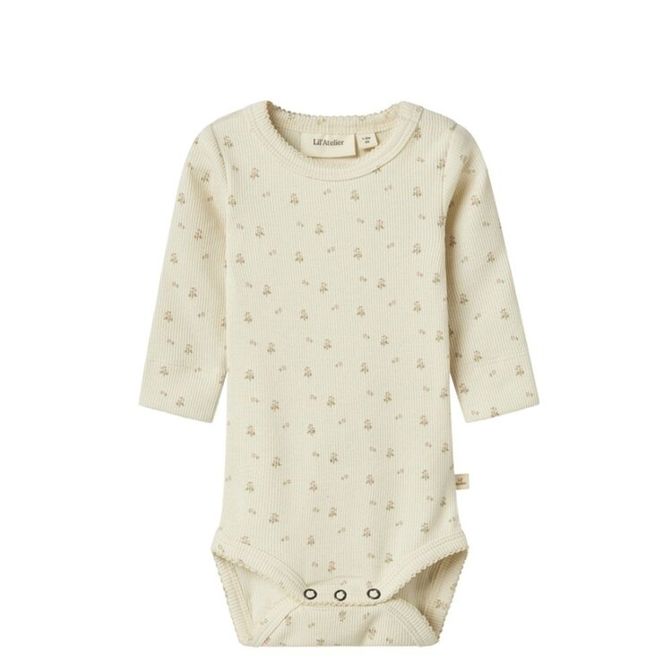 Lil Atelier Lil Atelier | Romper Gago turtledove flowers Noos