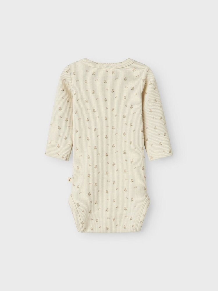 Lil Atelier Lil Atelier | Romper Gago turtledove flowers Noos