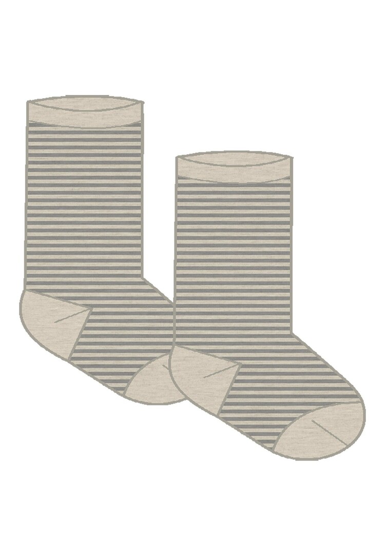 Lil Atelier Lil Atelier | Sokken Diogo mourning dove