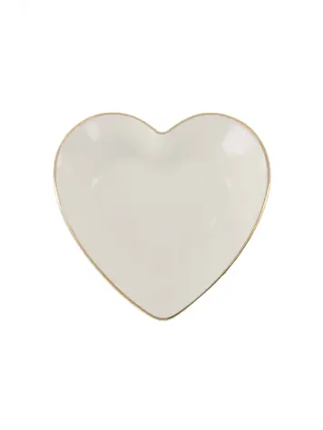 Zusss Zusss | Schaal hartvorm wit