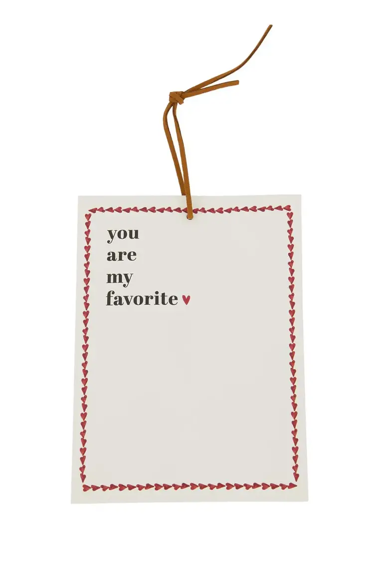 Zusss Zusss | Geurzakje favorite wit/rood