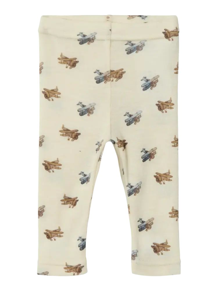 Lil Atelier Lil Atelier | Legging wol vliegtuigjes