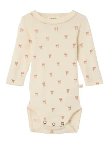 Lil Atelier Lil Atelier | Romper Nalu wol strikjes