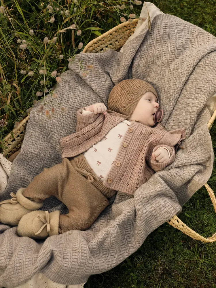 Lil Atelier Lil Atelier | Romper Nalu wol strikjes