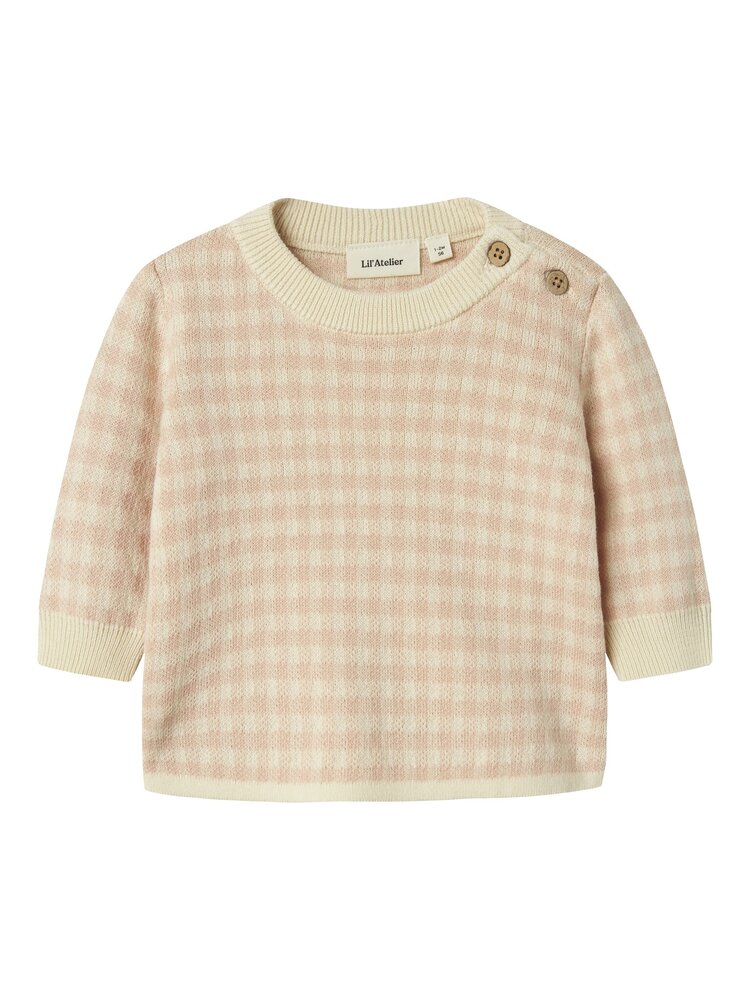 Lil Atelier Lil Atelier | Sweater Nadie cameo rose