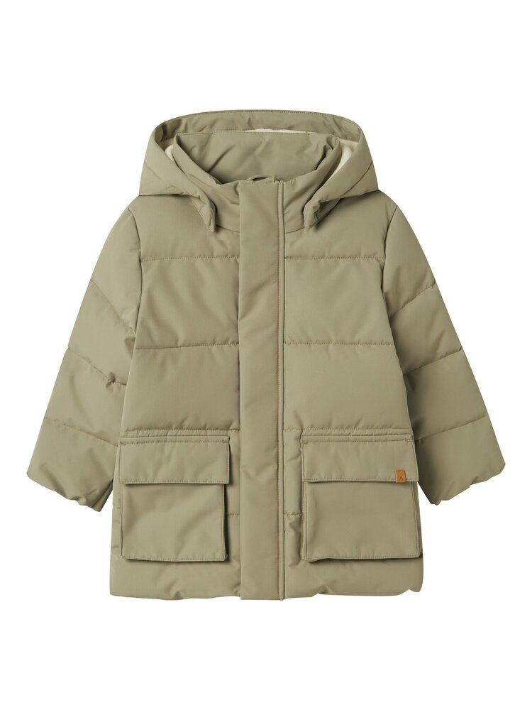 Lil Atelier Lil Atelier | Winterjas Lamedow puffer groen