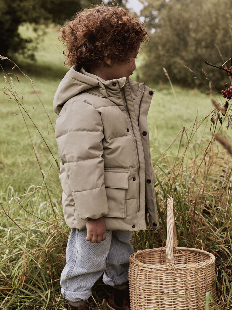 Lil Atelier Lil Atelier | Winterjas Lamedow puffer groen