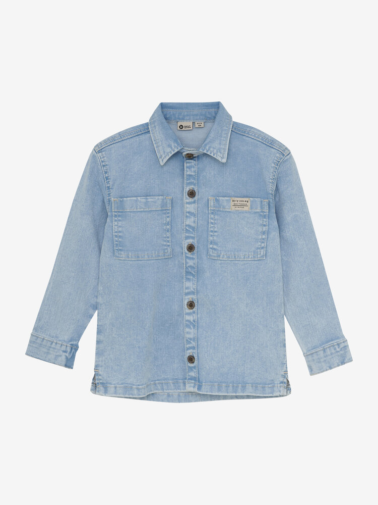 Daily7 Daily7 | Blouse denim backprint