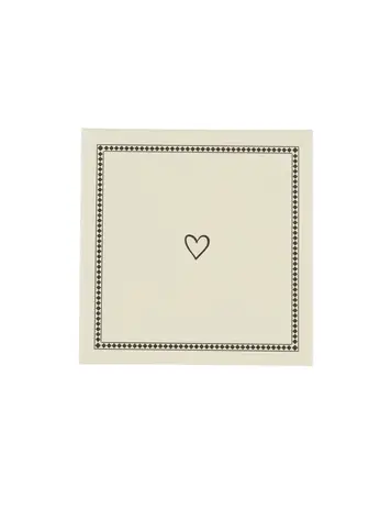 Zusss Zusss | Onderzetters zand/antraciet set van 6