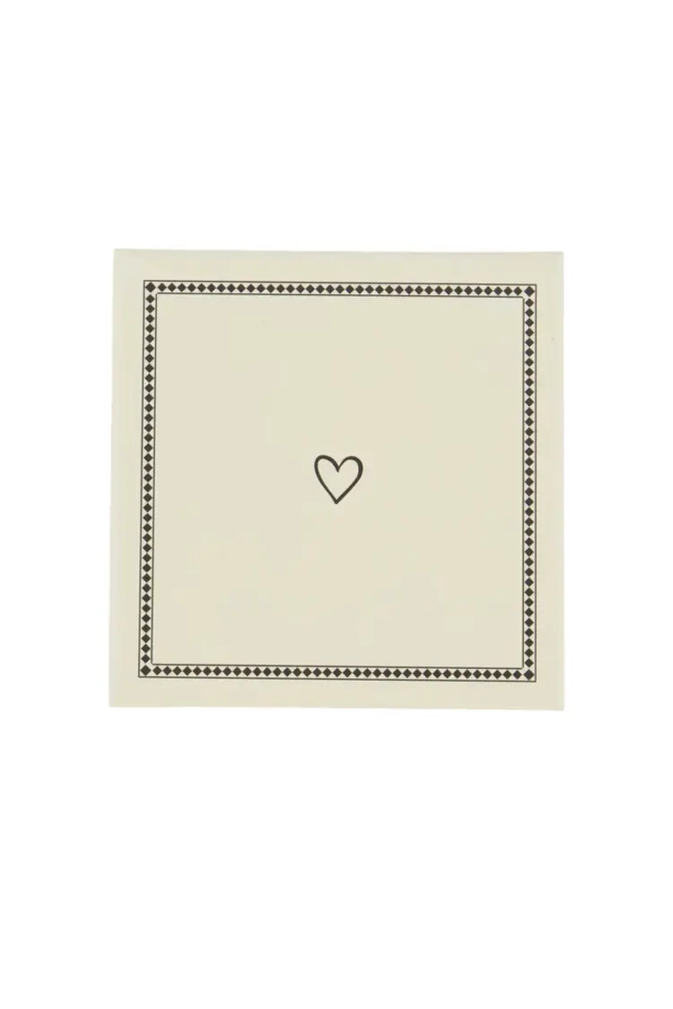 Zusss Zusss | Onderzetters zand/antraciet set van 6