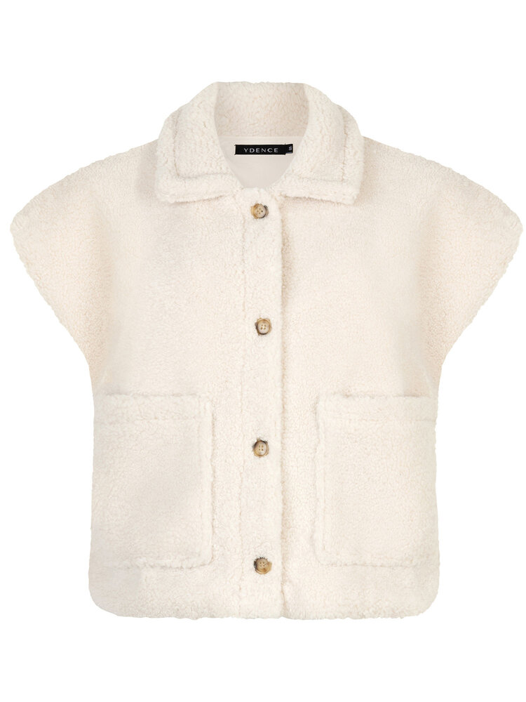 Ydence | Gilet Rejou ecru