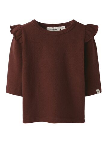 Lil Atelier Lil Atelier | Longsleeve Thora hot chocolate