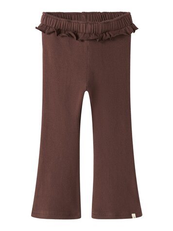 Lil Atelier Lil Atelier | Legging Thora Hun hot chocolate