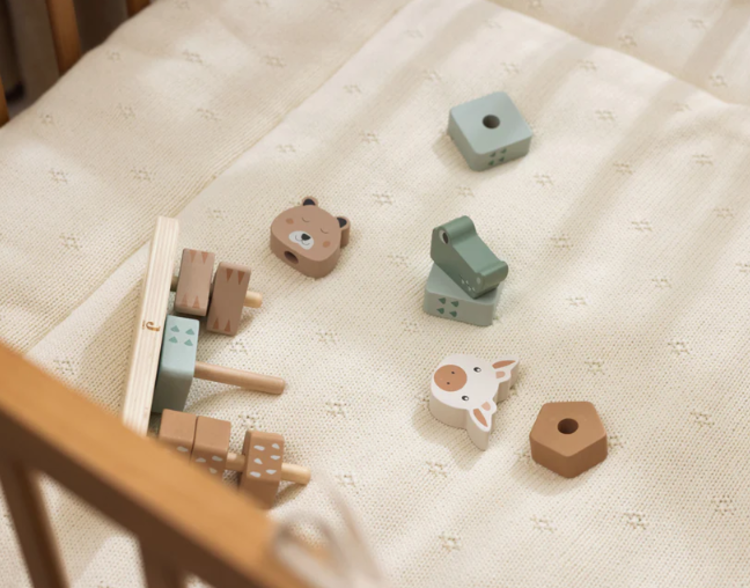 Jollein Jollein | Houten stapeltoren jungle jambo