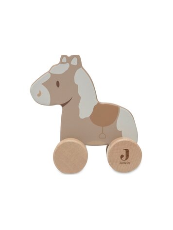 Jollein Jollein | Houten paard op wielen nostalgic ride