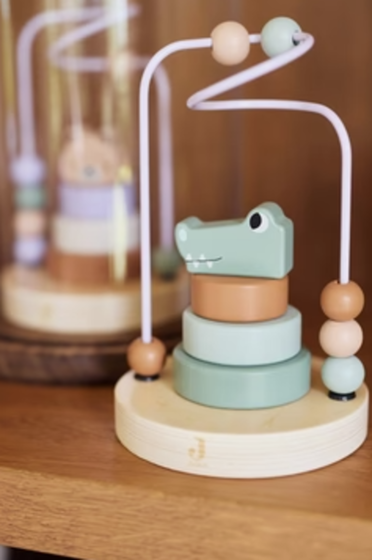 Jollein Jollein | Houten spiraal croco