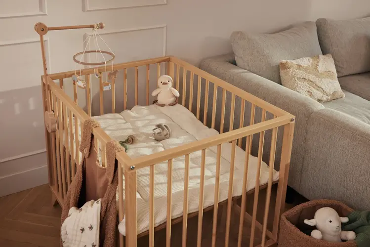 Jollein Jollein | Bijtring bal siliconen 10cm nougat