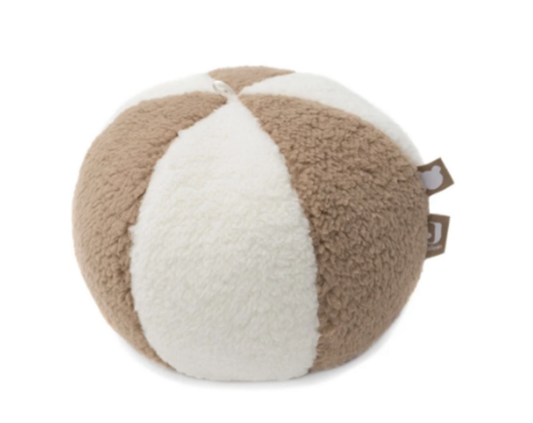 Jollein Jollein | Stoffen speelbal ivory/biscuit