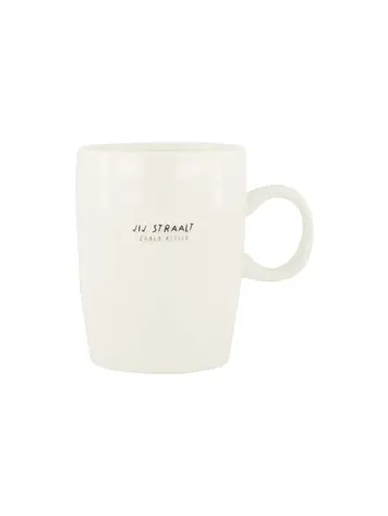 Zusss Zusss | Theemok jij straalt wit/zwart