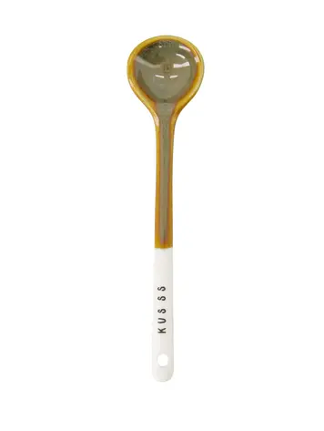 Zusss Zusss | Lepeltje kusss wit/donkergroen