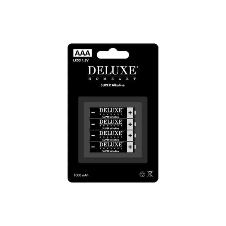 Deluxe Homeart Deluxe Homeart | Batterijen AAA (4st)
