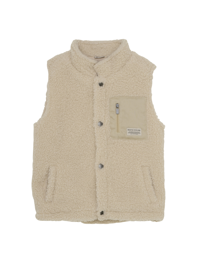 Daily7 Daily7 | Bodywarmer teddy sandshell