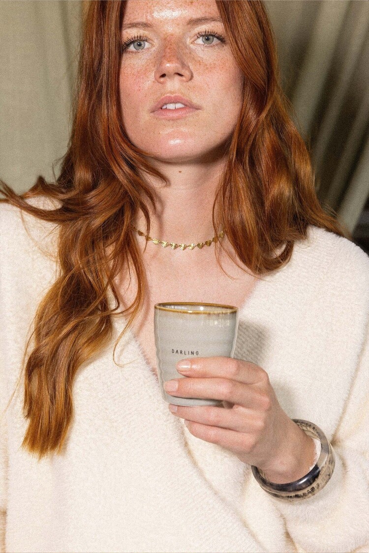 Zusss Zusss | Koffiemok darling grijsblauw