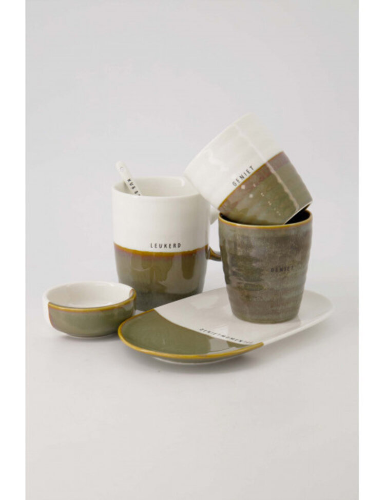 Zusss Zusss | Koffiemok geniet donkergroen