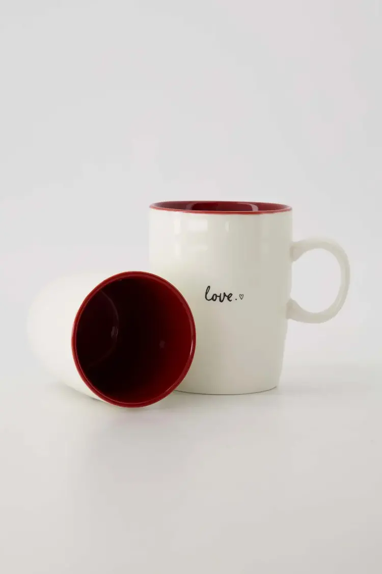 Zusss Zusss | Koffiemok love rood