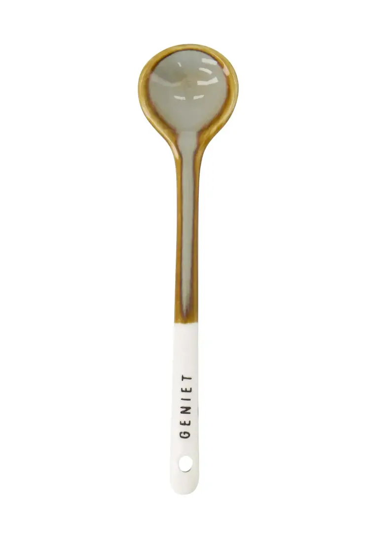 Zusss Zusss | Lepeltje geniet wit/grijsblauw