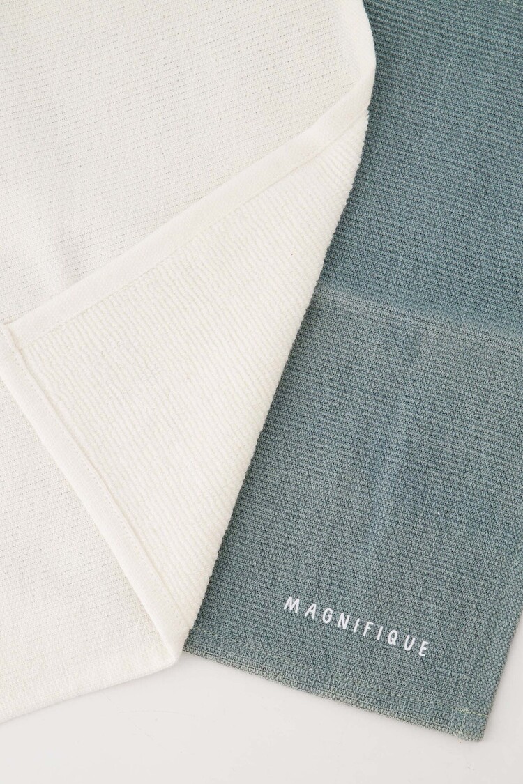 Zusss Zusss | Vaatdoekjes zo leuk grijsblauw set van 2