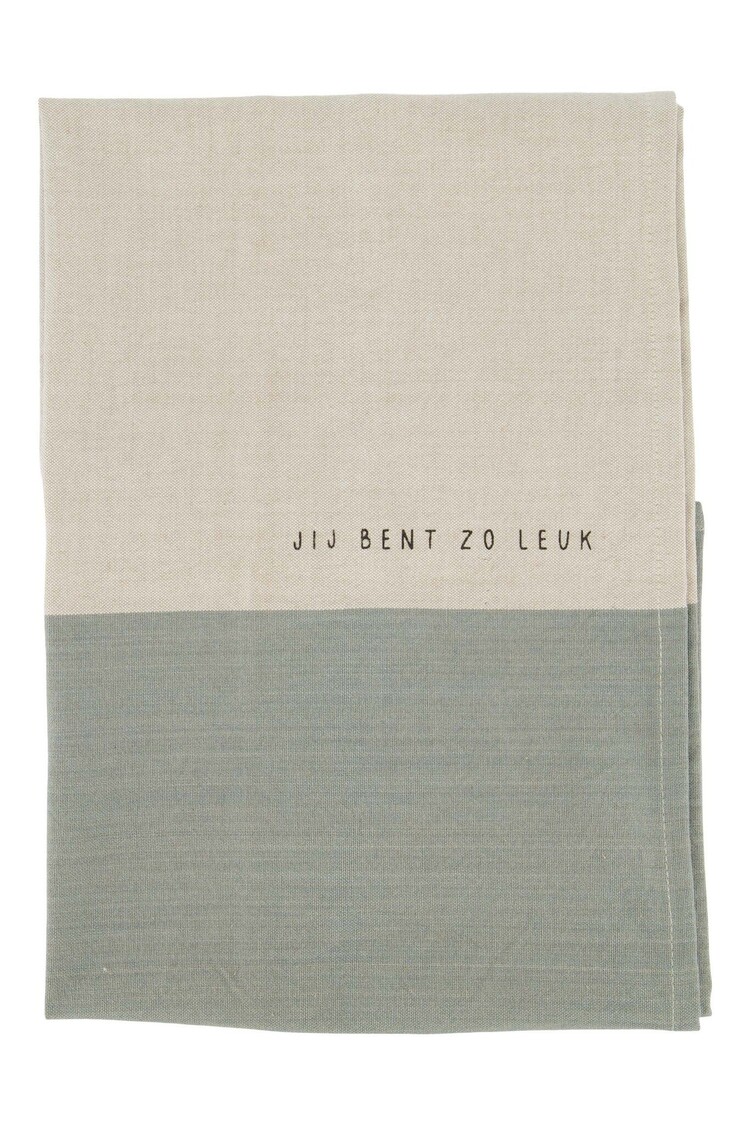 Zusss Zusss | Keukenset jij bent zo leuk zand/grijs/groen