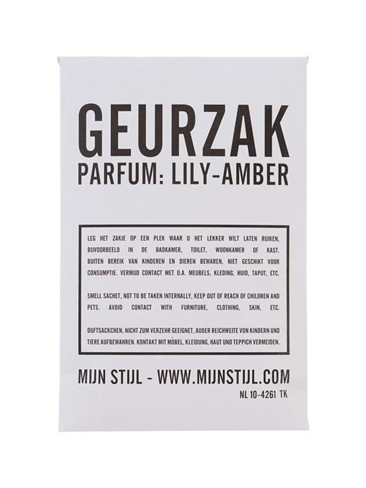 Mijn Stijl | Geurzakje Lily Amber