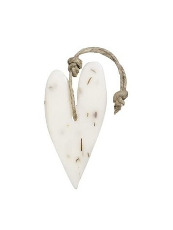 Mijn  Stijl | Zeephart XL wit met rozemarijn mille fleur