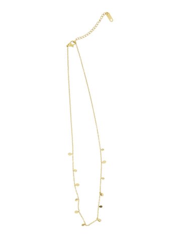 Zusss Zusss | Ketting druppels goud